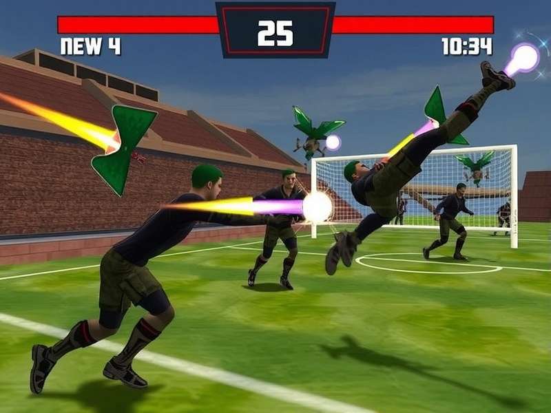 Volley Strike Force Gameplay Screenshot